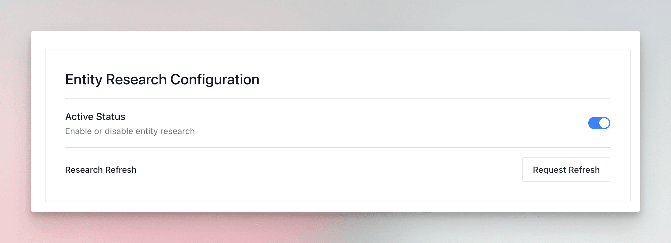 Entity-Research-Search